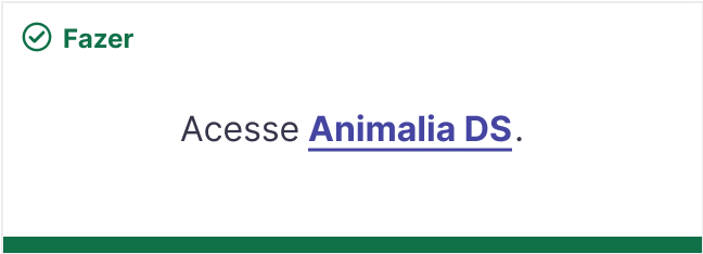 Link com a label Animalia DS